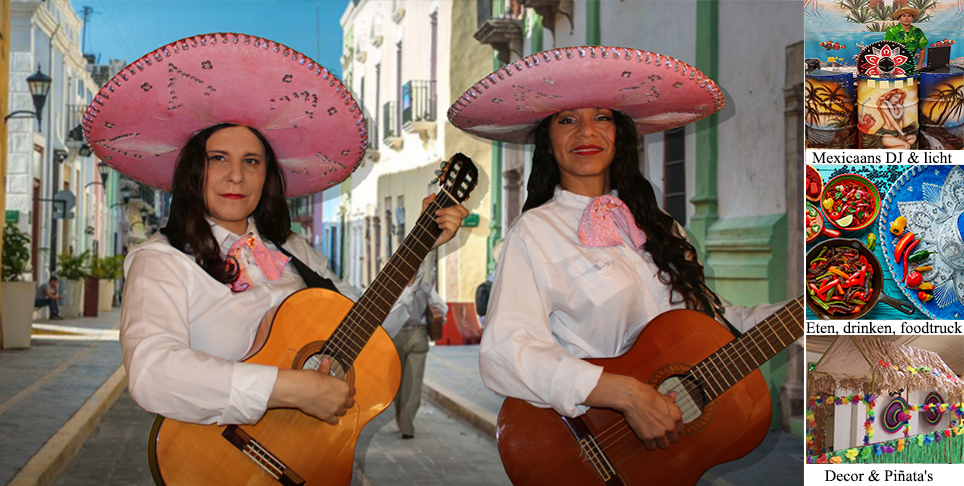 Bedrijfsfeest met Mexicaanse muziek