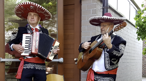 Mariachi orkest voor feest