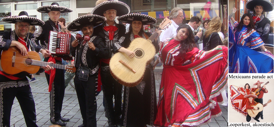 Bedrijfsfeest met Mexicaanse muziek